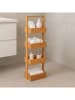 WellHome Badkamerrek lichtbruin - (B)28 x (H)88 x (D)16 cm