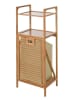 WellHome Badezimmerregal in Hellbraun - (B)40 x (H)95 x (T)30 cm