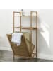 WellHome Badezimmerregal in Hellbraun - (B)40 x (H)95 x (T)30 cm