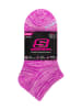 Skechers 3er-Set: Socken in Pink/ Türkis