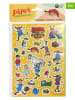 Pippi Langstrumpf 3er-Set: Pippi-Stickerbögen - ab 3 Jahren