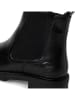 s.Oliver Leder-Boots in Schwarz