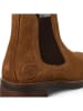 s.Oliver Leder-Chelsea-Boots in Hellbraun