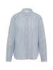 s.Oliver Bluse in Dunkelblau/ Weiß