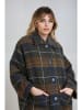 Monki Hemdjacke in Schwarz/ Camel