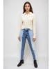 Monki Dżinsy - Tapered fit - w kolorze błękitno-niebieskim