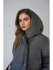 Monki Wintermantel in Schwarz