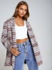 Monki Blazer in Dunkelbraun/ Creme