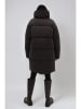Monki Wintermantel in Schwarz