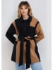 Monki Übergangsjacke in Schwarz/ Camel