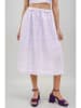 Monki Spódnica w kolorze lawendowym