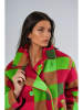 Monki Übergangsjacke in Rot/ Grün