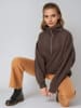 Weekday Sweatshirt in Dunkelbraun