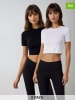 Weekday 2-delige set: shirts zwart/wit
