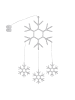 Hollybell LED-Dekoleuchte in Warmweiß - (L)82 x (B)35 cm