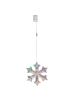 Hollybell LED-Dekoleuchte ''Snowflake'' in Bunt - (B)27 x (H)31 x (T)5 cm