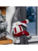 Hollybell Tieback ''Gnome'' rood/grijs - (L)47 cm