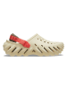 Crocs Chodaki "Echo" w kolorze beżowo-czerwonym