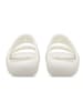 Crocs Pantoletten "Classic Floral" in Weiß