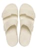 Crocs Klapki "Brooklyn Buckle" w kolorze beżowym