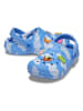 Crocs Chodaki "Happy Socks X Crocs Classic" w kolorze niebiesko-białym ze wzorem