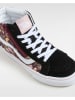 Vans Leren sneakers "SK8-Hi Reissue Side Zip" zwart/meerkleurig
