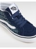 Vans Skórzane sneakersy "Sk8-Mid Reissue" w kolorze granatowym