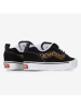 Vans Skórzane sneakersy "Knu Skool" w kolorze czarnym