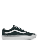 Vans Leren sneakers "Old Skool" groen