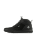 Timberland Leder-Sneakers "Maple Grove Mid" in Schwarz