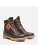 Timberland Skórzane botki "Premium 6" w kolorze brązowym