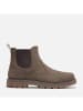 Timberland Skórzane sztyblety "Britton Road Mid" w kolorze brązowym