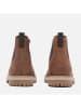 Timberland Skórzane sztyblety "Britton Road Mid" w kolorze jasnobrązowym