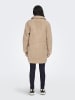 ONLY Płaszcz pluszowy "ONLNEWAURELIA Sherpa Coat" w kolorze beżowym