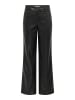 ONLY Kunstleren broek zwart