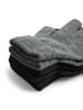 Pieces 2er-Set: Fingerhandschuhe in Schwarz/ Grau