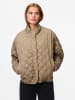 Pieces Steppjacke in Taupe