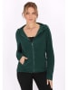 Schmuddelwedda Fleecejacke in Dunkelgrün