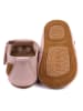 mikk-line Leder-Lauflernschuhe in Rosa