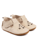 mikk-line Leren loopleerschoenen beige