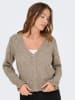 JDY Kardigan w kolorze beżowym
