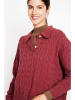 ASSUILI Pullover in Bordeaux