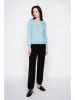 ASSUILI Pullover in Türkis