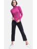 ASSUILI Rollkragenpullover in Fuchsia