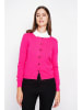 ASSUILI Cardigan in Fuchsia