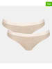 Sloggi 2er-Set: Slips in Beige