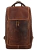 HIDE & STITCHES Rucksack "Japura" in Hellbraun - (B)29 x (H)46 x (T)14 cm