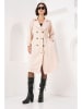 Happiness Istanbul Trenchcoat in Beige