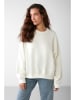 Happiness Istanbul Bluza w kolorze kremowym