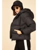 Happiness Istanbul Winterjacke in Schwarz